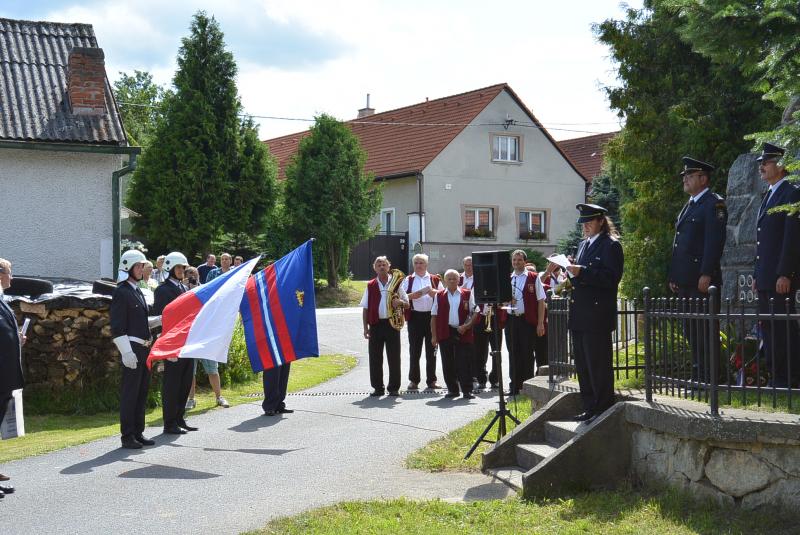 Výročí hasiči Tedražice 9.8.2014